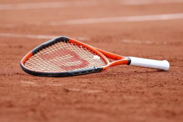 raquette de tennis cassé